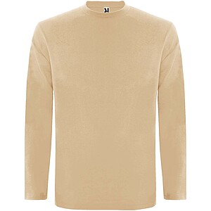 Extreme long sleeve mens t-shirt, sand