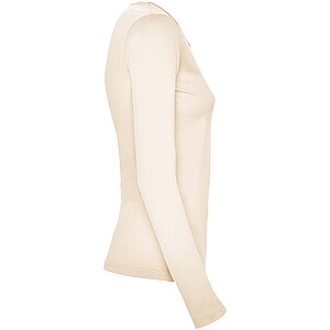 Extreme long sleeve womens t-shirt, sand