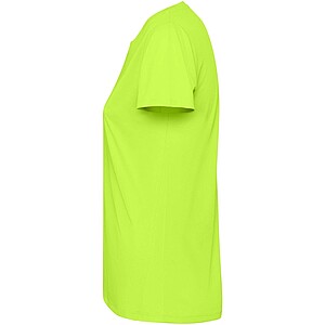 Extreme short sleeve womens t-shirt, fluor green