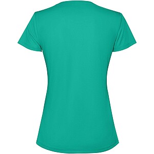Extreme short sleeve womens t-shirt, jade green