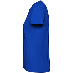 Extreme short sleeve womens t-shirt, royal blue