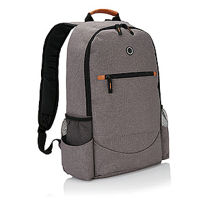 Fashion duo tone backpack, grey
