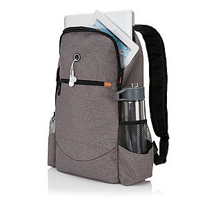 Fashion duo tone backpack, grey