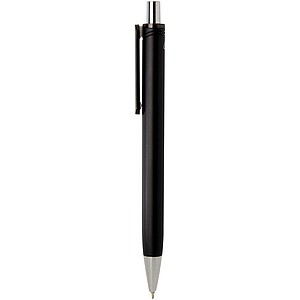 Feld RCS recycled ballpoint pen with metallic finish (black ink), black