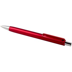 Feld RCS recycled ballpoint pen with metallic finish (black ink), red