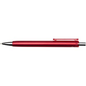 Feld RCS recycled ballpoint pen with metallic finish (black ink), red