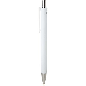 Feld RCS recycled ballpoint pen with metallic finish (black ink), white