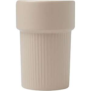 Fika 340 ml tumbler with bamboo sleeve, oatmeal