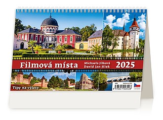 Filmová místa 2025, stolní kalendář