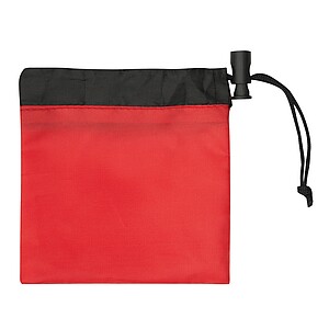 First aid kit, 13 pieces, red