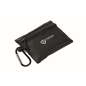 First aid kit, black