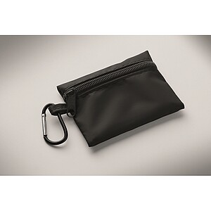 First aid kit, black