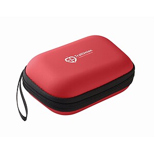 First aid kit, red