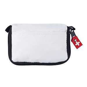 First aid set in pouch, white