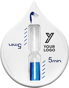 Five minute shower sand timer White