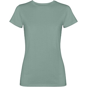 Fiyi short sleeve womens t-shirt, dark green