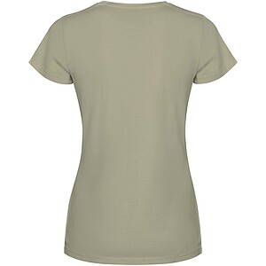 Fiyi short sleeve womens t-shirt, khaki