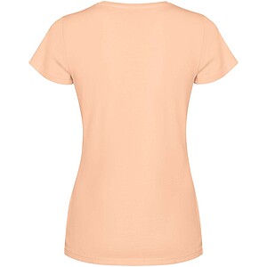Fiyi short sleeve womens t-shirt, light orange