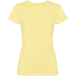 Fiyi short sleeve womens t-shirt, yellow