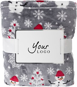 Flannel fleece blanket (260 gm/2), made of 100% polyester.