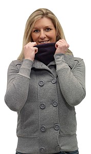 Fleece scarf-hat 