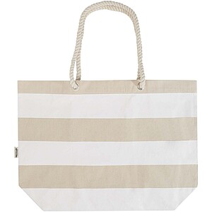 Florida 270 g/m2 GRS recycled beach tote bag 18L, natural