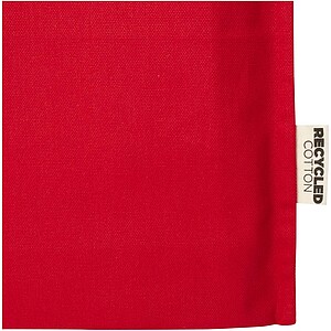 Florida 270 g/m2 GRS recycled gusset tote bag 14L, red