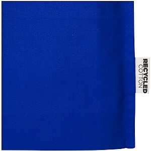 Florida 270 g/m2 GRS recycled gusset tote bag 14L, royal blue