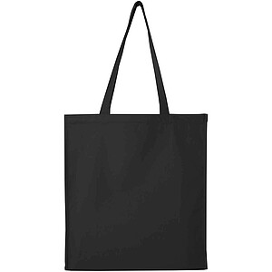 Florida 270 g/m2 GRS recycled gusset tote bag 14L, solid black