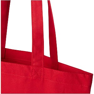 Florida 270 g/m2 GRS recycled tote bag 10L, red