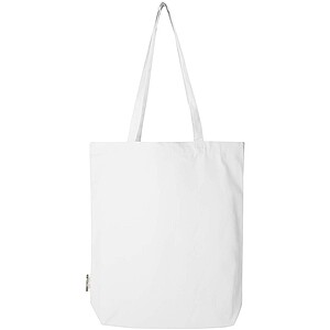 Florida 270 g/m2 GRS recycled tote bag 10L, white