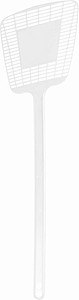 Fly swatter made of plastic