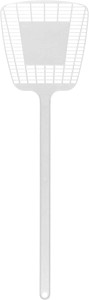 Fly swatter made of plastic