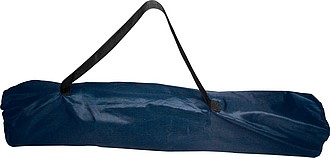 Foldable armchair, dark blue