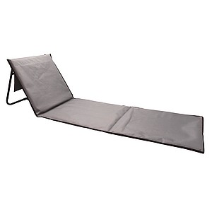 Foldable beach lounge chair,grey