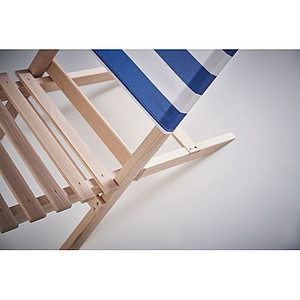Foldable beach wooden chair