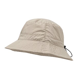 Foldable bucket hat, beige
