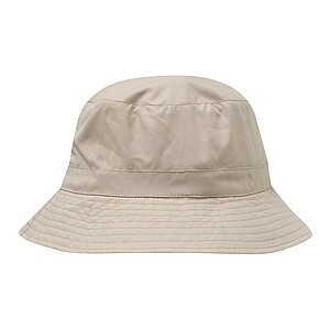 Foldable bucket hat, beige