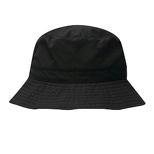 Foldable bucket hat, black