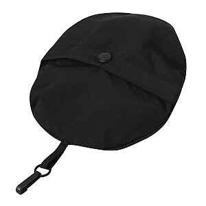 Foldable bucket hat, black
