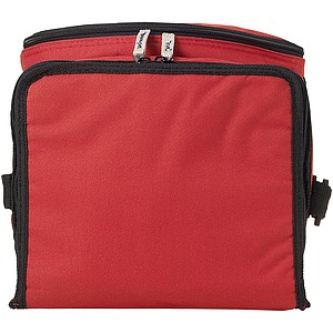 Foldable cooler bag red