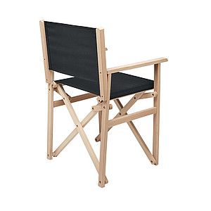 Foldable directors beach/camping wooden chair