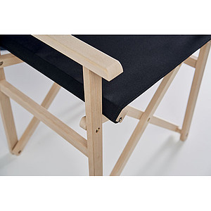 Foldable directors beach/camping wooden chair
