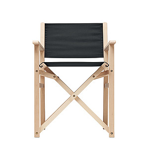 Foldable directors beach/camping wooden chair