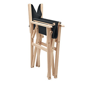Foldable directors beach/camping wooden chair