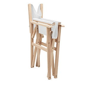 Foldable directors beach/camping wooden chair