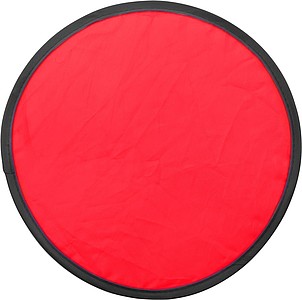 Foldable nylon frisbeeRed