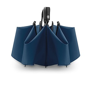 Foldable reversible umbrella
