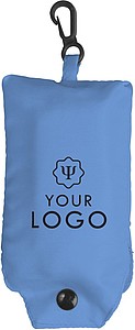 Foldable shopping bag Pale blue