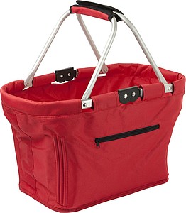 Foldable shopping bag Red